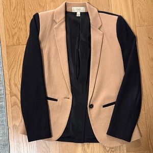 J. Crew Camel and Black Blazer